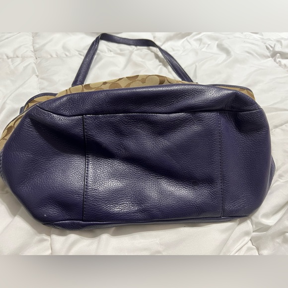 COACH PARK SIGNATURE HOBO SHOULDER BAG - Picture 4 of 6